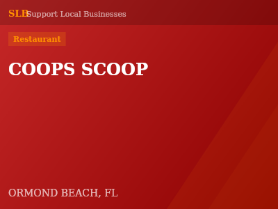 COOPS SCOOP — Restaurant in ORMOND BEACH, FL