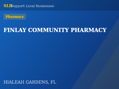 FINLAY COMMUNITY PHARMACY — Pharmacy in HIALEAH GARDENS, FL