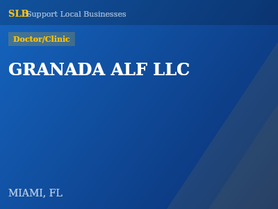 GRANADA ALF LLC — Doctor/Clinic in MIAMI, FL