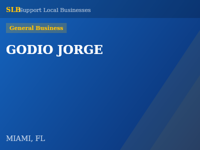GODIO JORGE — General Business in MIAMI, FL