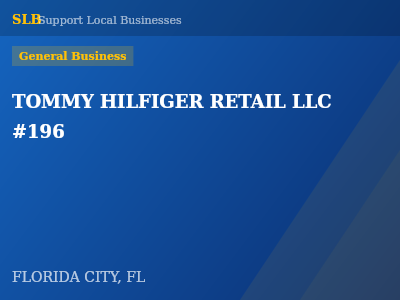 TOMMY HILFIGER RETAIL LLC #196 — General Business in FLORIDA CITY, FL