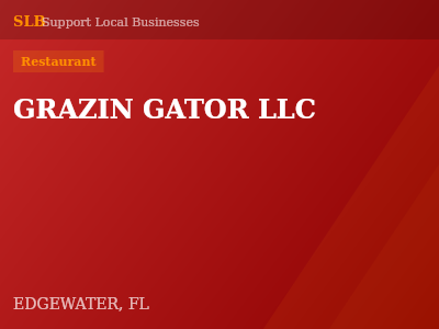 GRAZIN GATOR LLC — Restaurant in EDGEWATER, FL