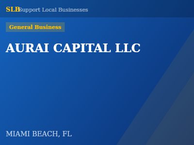 AURAI CAPITAL LLC — General Business in MIAMI BEACH, FL
