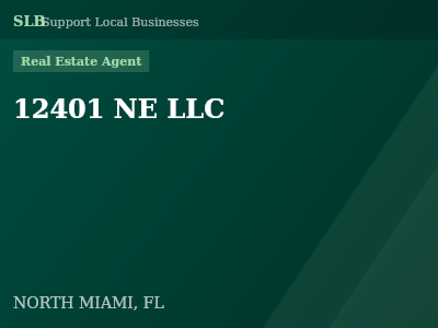 12401 NE LLC — Real Estate Agent in NORTH MIAMI, FL