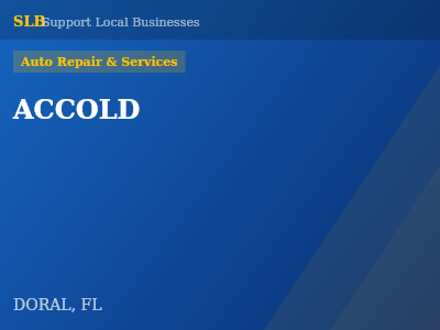 ACCOLD — Auto Repair & Services in DORAL, FL