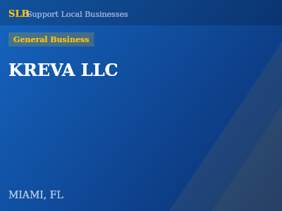 KREVA LLC — General Business in MIAMI, FL