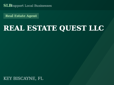 REAL ESTATE QUEST LLC — Real Estate Agent in KEY BISCAYNE, FL