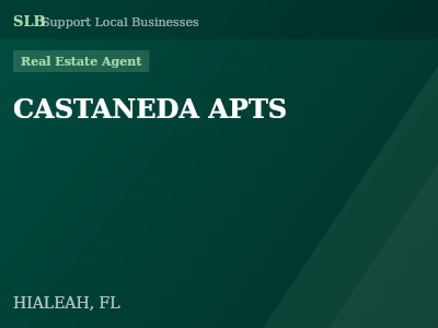 CASTANEDA APTS — Real Estate Agent in HIALEAH, FL