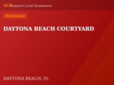 DAYTONA BEACH COURTYARD — Restaurant in DAYTONA BEACH, FL
