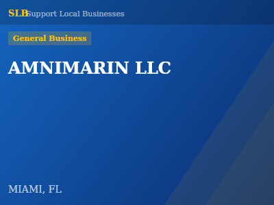 AMNIMARIN LLC — General Business in MIAMI, FL