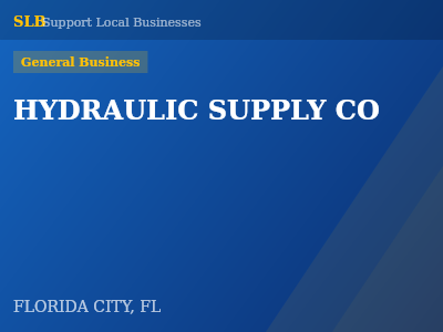 HYDRAULIC SUPPLY CO — General Business in FLORIDA CITY, FL