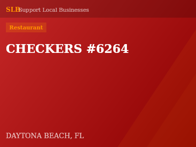 CHECKERS #6264 — Restaurant in DAYTONA BEACH, FL