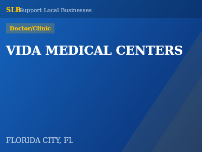 VIDA MEDICAL CENTERS — Doctor/Clinic in FLORIDA CITY, FL