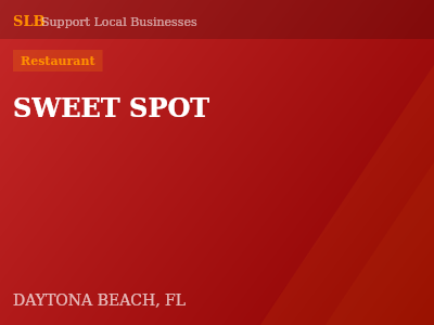 SWEET SPOT — Restaurant in DAYTONA BEACH, FL