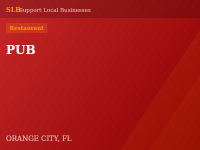PUB — Restaurant in ORANGE CITY, FL