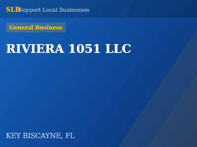 RIVIERA 1051 LLC — General Business in KEY BISCAYNE, FL