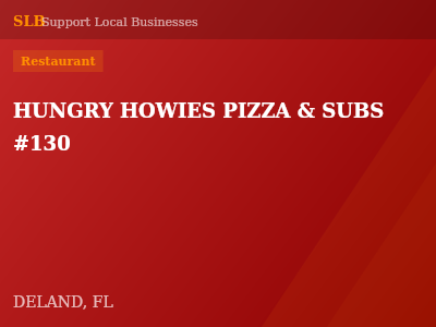 HUNGRY HOWIES PIZZA & SUBS #130 — Restaurant in DELAND, FL