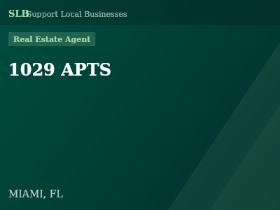 1029 APTS — Real Estate Agent in MIAMI, FL