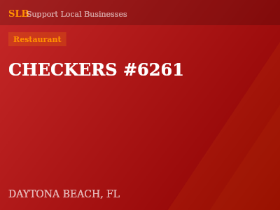 CHECKERS #6261 — Restaurant in DAYTONA BEACH, FL