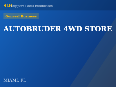 AUTOBRUDER 4WD STORE — General Business in MIAMI, FL