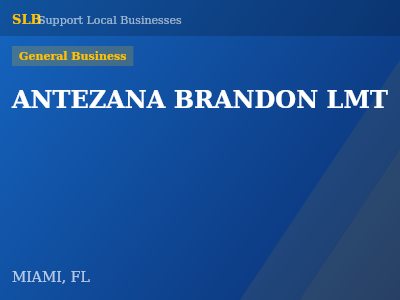 ANTEZANA BRANDON LMT — General Business in MIAMI, FL