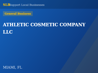 ATHLETIC COSMETIC COMPANY LLC — General Business in MIAMI, FL