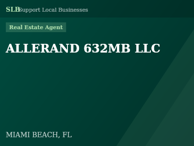 ALLERAND 632MB LLC — Real Estate Agent in MIAMI BEACH, FL