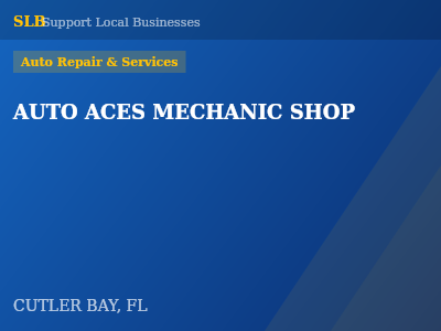 AUTO ACES MECHANIC SHOP — Auto Repair & Services in CUTLER BAY, FL