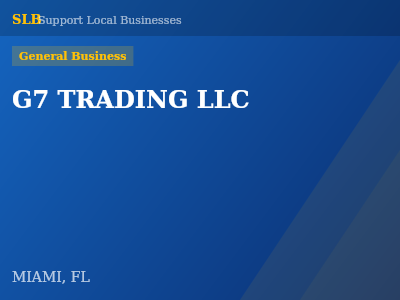 G7 TRADING LLC — General Business in MIAMI, FL