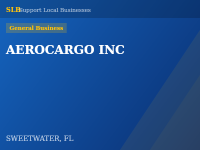 AEROCARGO INC — General Business in SWEETWATER, FL
