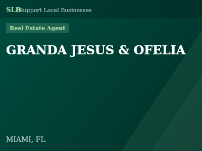 GRANDA JESUS & OFELIA — Real Estate Agent in MIAMI, FL