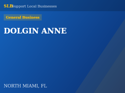 DOLGIN ANNE — General Business in NORTH MIAMI, FL