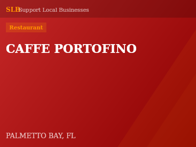 CAFFE PORTOFINO — Restaurant in PALMETTO BAY, FL
