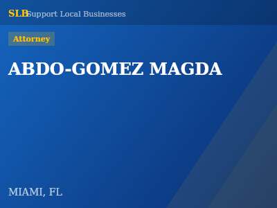 ABDO-GOMEZ MAGDA — Attorney in MIAMI, FL