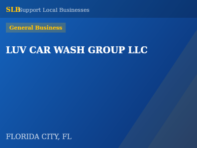 LUV CAR WASH GROUP LLC — General Business in FLORIDA CITY, FL