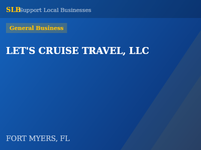 LET'S CRUISE TRAVEL, LLC — General Business in FORT MYERS, FL