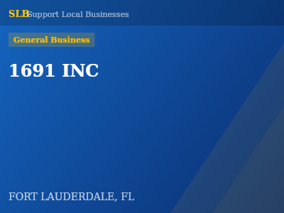 1691 INC — General Business in FORT LAUDERDALE, FL