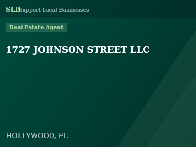 1727 JOHNSON STREET LLC — Real Estate Agent in HOLLYWOOD, FL