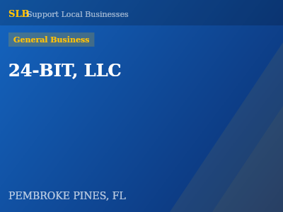 24-BIT, LLC — General Business in PEMBROKE PINES, FL