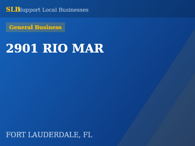 2901 RIO MAR — General Business in FORT LAUDERDALE, FL