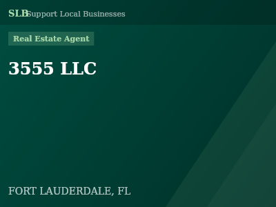 3555 LLC — Real Estate Agent in FORT LAUDERDALE, FL