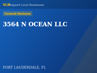 3564 N OCEAN LLC — General Business in FORT LAUDERDALE, FL