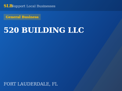 520 BUILDING LLC — General Business in FORT LAUDERDALE, FL