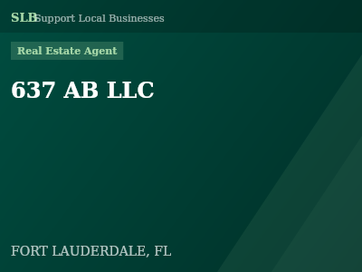 637 AB LLC — Real Estate Agent in FORT LAUDERDALE, FL