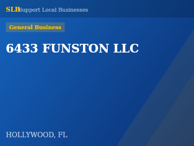 6433 FUNSTON LLC — General Business in HOLLYWOOD, FL