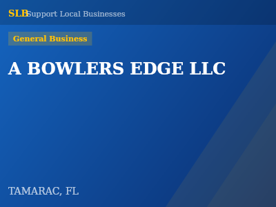 A BOWLERS EDGE LLC — General Business in TAMARAC, FL