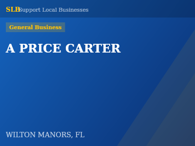 A PRICE CARTER — General Business in WILTON MANORS, FL