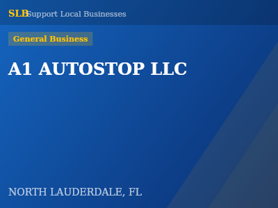 A1 AUTOSTOP LLC — General Business in NORTH LAUDERDALE, FL