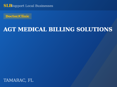 AGT MEDICAL BILLING SOLUTIONS — Doctor/Clinic in TAMARAC, FL