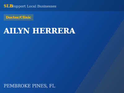 AILYN HERRERA — Doctor/Clinic in PEMBROKE PINES, FL